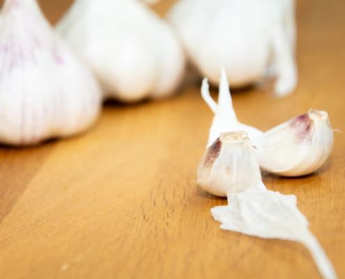 Knoblauch Standort