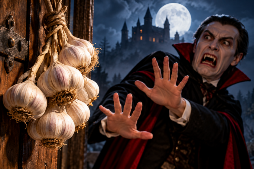 Vampire fürchten Knoblauch